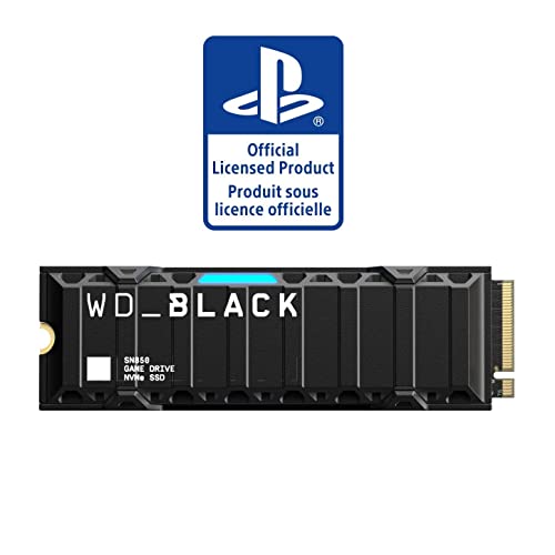 Disque SSD NVMe WD_BLACK 2 To SN850 pour consoles PS5