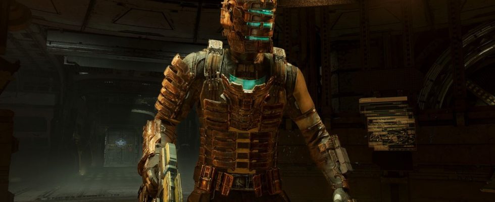 Dead Space review - Isaac with his Plasma Cutter