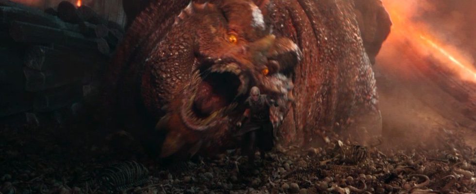 Le grand dragon boi du film D&D Themberchaud a une place tout aussi importante dans l'histoire du jeu