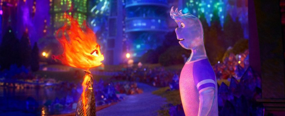Elemental de Pixar dessine une histoire d'amour interraciale à partir d'un lieu personnel