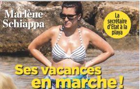 La politicienne française Marle Schiappa a touché l'eau chaude dans le passé.  PLUS PROCHE