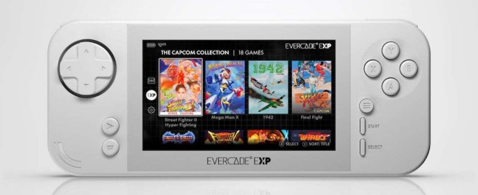 Evercade EXP Retro Gaming Handheld est à prix réduit sur Amazon