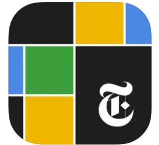 Logo de l'application de mots croisés NYT