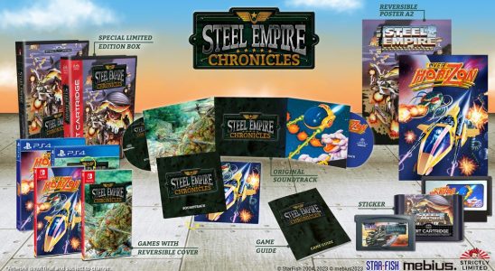 Steel Empire Chronicles sort en version physique sur Switch