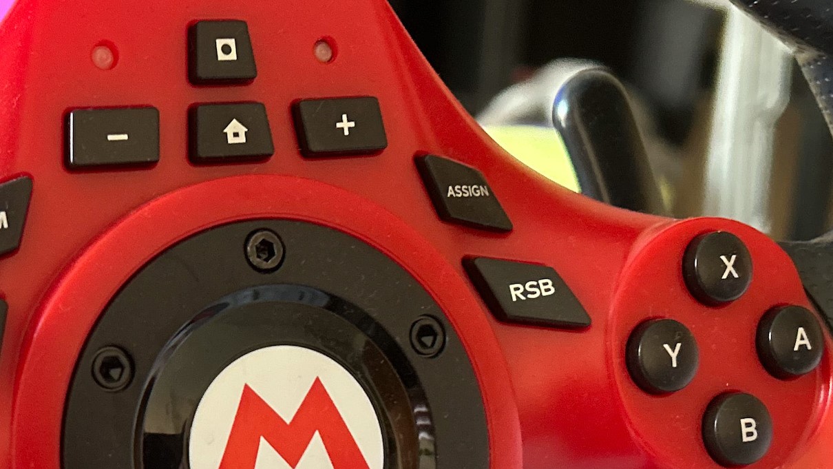 Bouton d'assignation Hori Mario Kart Racing Wheel Pro Deluxe