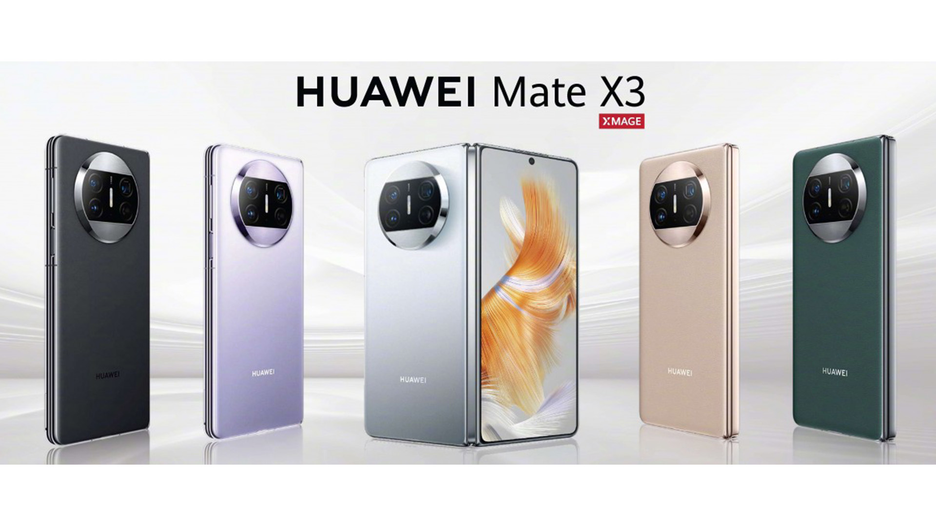 Couleurs Huawei Mate X3