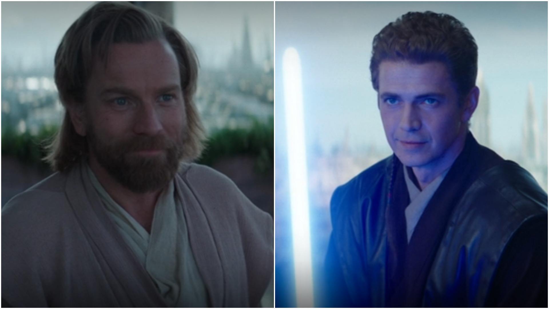 Ewan McGregor et Hayden Christensen dans Obi-Wan Kenobi épisode 5