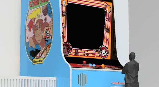Musée fabriquant le plus grand jeu d'arcade Donkey Kong jouable