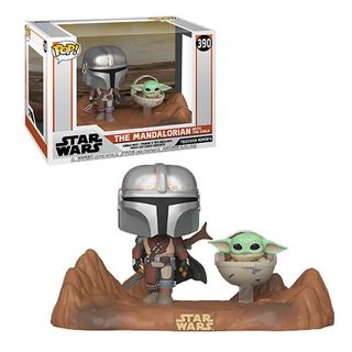 Star Wars : Le Mandalorien et l'Enfant (Baby Yoda) Funko Pop !  statuette
