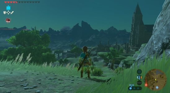En l'honneur des montagnes étranges et inhumaines de The Legend of Zelda: Breath of the Wild