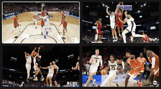 Pour la NBA YouTube lancé "Multivue," qui arrive sur Sunday Ticket.  Ce sont quatre jeux sur un écran partagé.