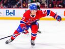 La recrue des Canadiens Juraj Slafkovsky a marqué quatre buts et récolté 10 points en 39 matchs avant de subir une blessure au genou qui a mis fin à la saison à la mi-janvier.