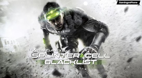 Splinter Cell Blacklist Tom Clancy Game Cover
