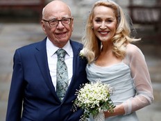 'BLINDSIDED': Rupert Murdoch a mis fin au mariage de Jerry Hall par e-mail
