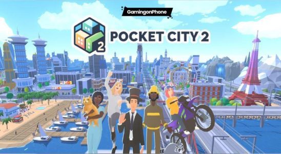 Pocket City 2 Game Action Characters Cover