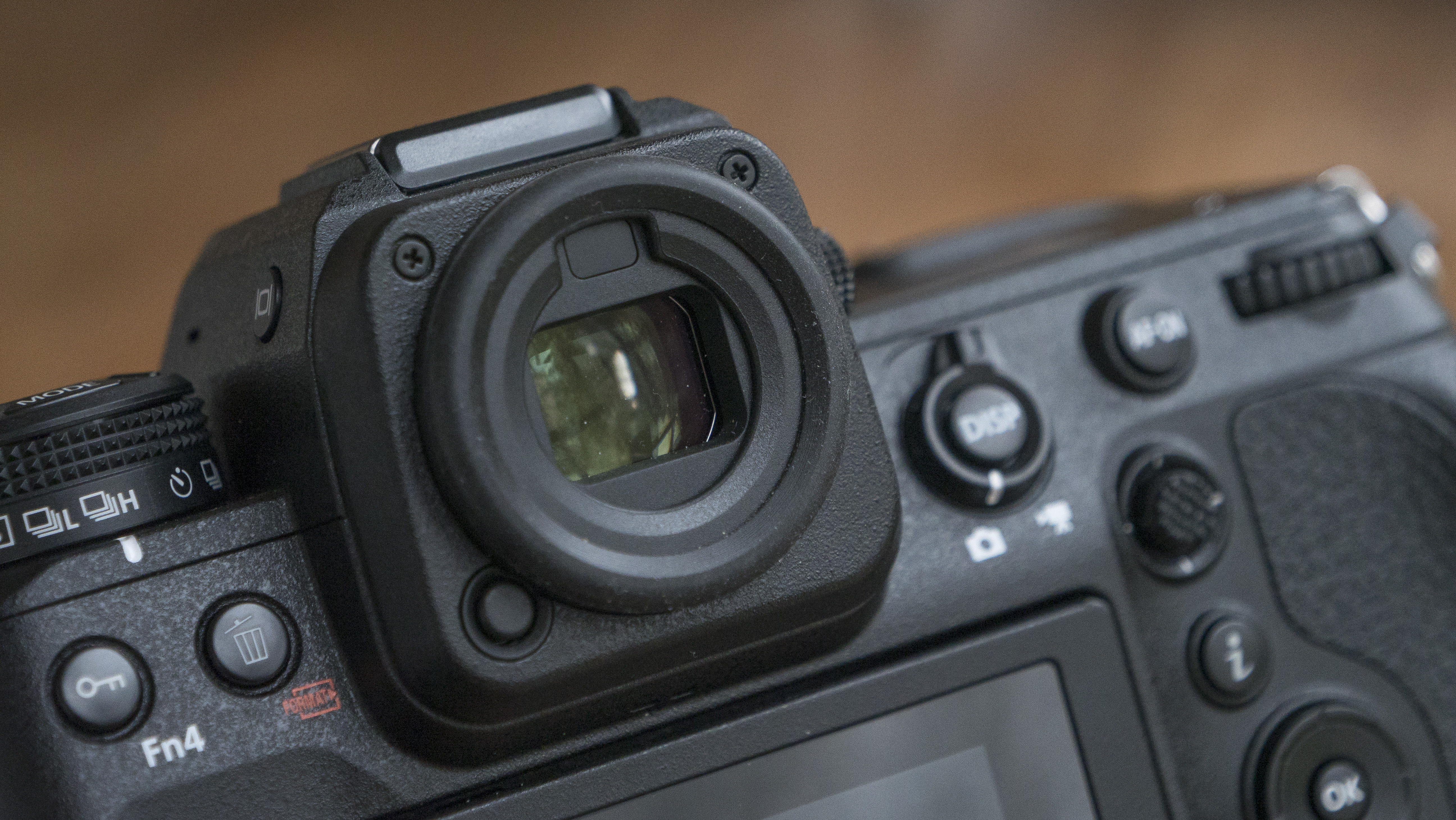 Le viseur électronique de l'appareil photo Nikon Z9