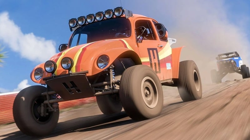 Beetle mod jeux vidéo dune buggy tout-terrain FH5