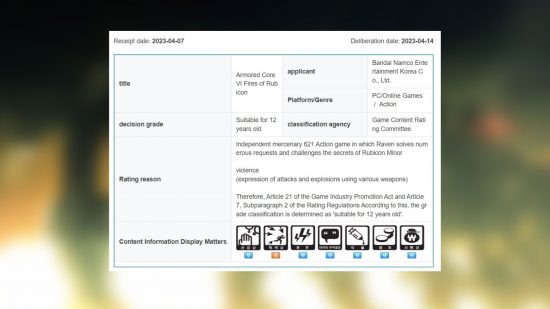 Les nouveaux détails d'Armord Core 6 offrent un aperçu du prochain jeu des développeurs d'Elden Ring
