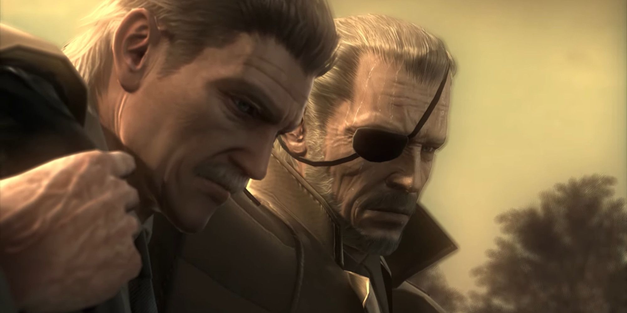 Solid Snake & Big Boss, Metal Gear Solid 4 Capture d'écran
