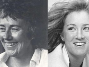 Susan Tice, à gauche, et Erin Gilmour auraient toutes deux été assassinées par le même homme en 1983, à quelques mois d'intervalle, selon les flics.  Joseph George Sutherland est accusé.