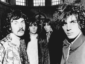 Pink Floyd est représenté sur une photo prise en 1967.