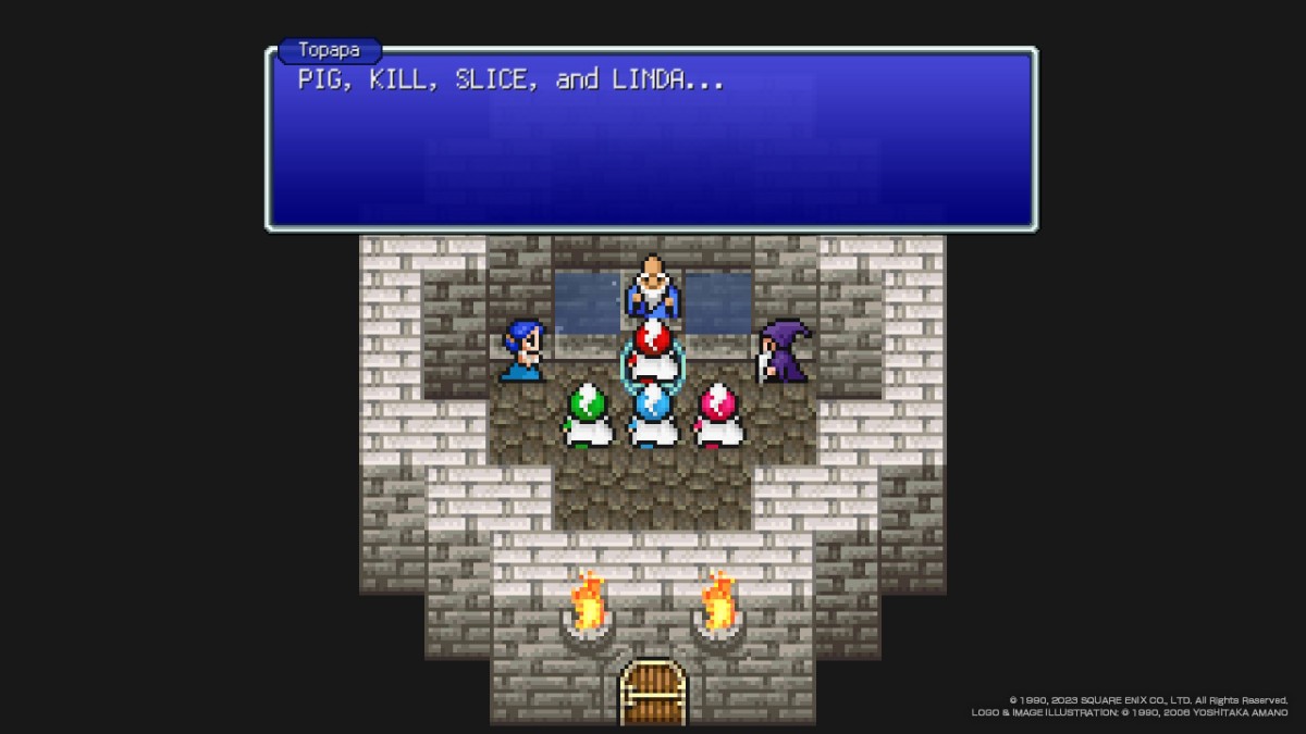 Revue de la série Final Fantasy Pixel Remaster Nintendo Switch Square Enix