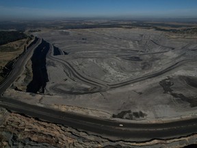 Une mine de charbon de Glencore en Australie.