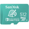Carte micro SD 512 Go sous licence SanDisk Nintendo
