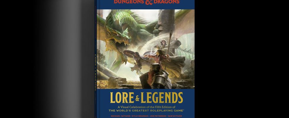 Le livre d'art D&D Lore & Legends explorera la 5e édition, Critical Role