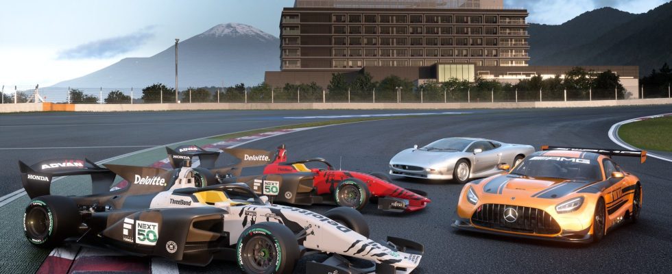 Gran Turismo 7 Update 1.32 going live today with 4 new cars, two Extra Menus for GT Café, and Scapes locations