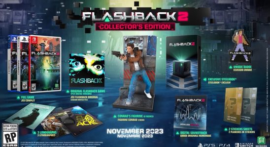 Flashback 2 sortira en novembre, sortie physique détaillée