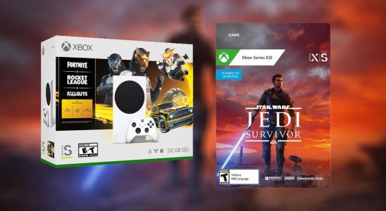 Star Wars Jedi: Survivor est gratuit à l'achat d'une Xbox Series S