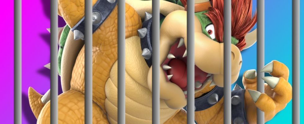 Bowser est sorti de prison fédérale mais doit payer Nintendo pour le reste de sa vie professionnelle
