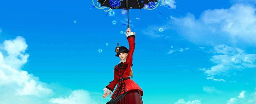 Cette monture Final Fantasy 14 à 24 $ vous transforme en Mary Poppins