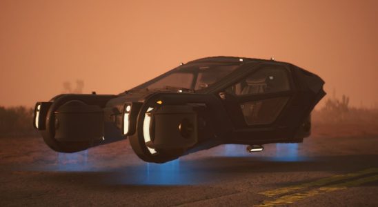 Cette voiture volante de Blade Runner se sent comme à la maison modifiée dans Cyberpunk 2077