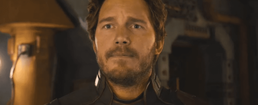 Chris Pratt as Star-Lord in Guardians 3
