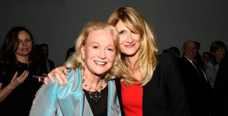 BEVERLY HILLS, CA - NOVEMBER 19: Actors Diane Ladd and Laura Dern attend the after party for the premiere of Fox Searchlight's "Wild" at AMPAS Samuel Goldwyn Theater on November 19, 2014 in Beverly Hills, California.  (Photo by Frazer Harrison/Getty Images)