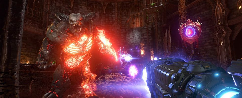 Doom Eternal et Wolfenstein mènent les jeux PS Plus Extra à venir en avril