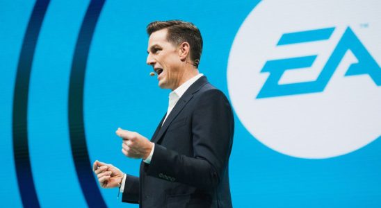 Electronic Arts CEO Andrew Wilson at E3 2017