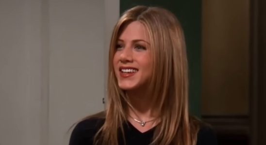Rachel smiling in Joey