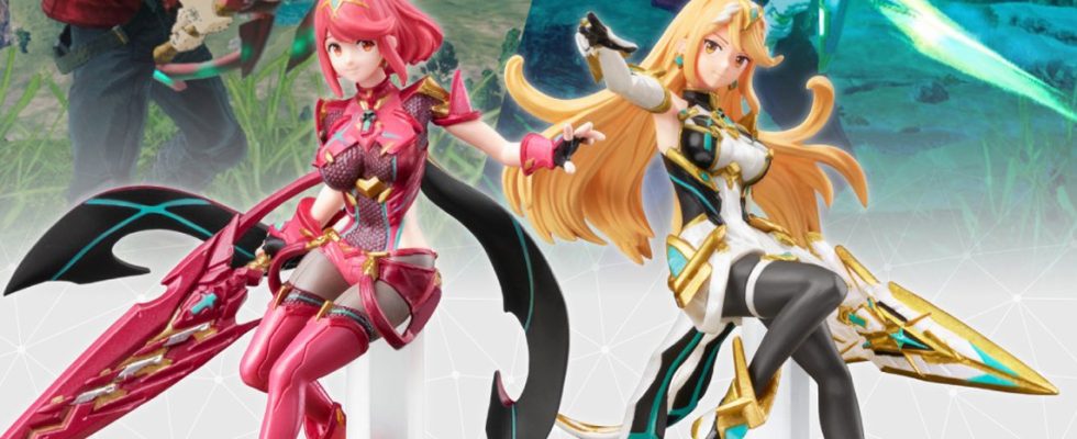Pyra + Mythra amiibo figures are releasing as a 2-pack with a release date in July 2023, and XC3 Noah & Mio amiibo have been announced too. Xenoblade Chronicles 2 3