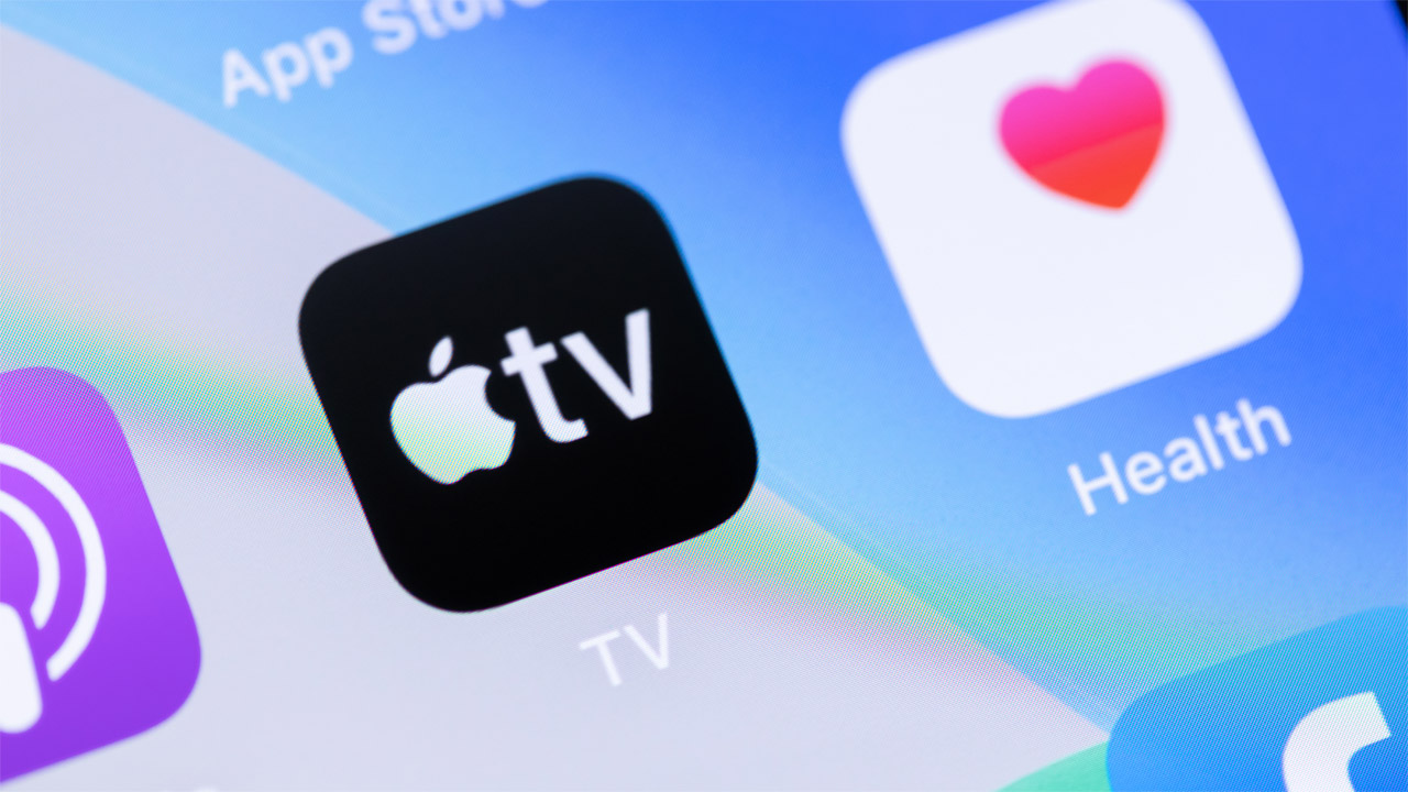 Icône de l'application Apple TV Plus sur iOS