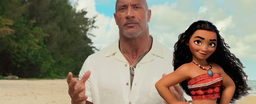 live-action Moana movie remake Disney Dwayne Johnson returns Polynesia honor grandfather