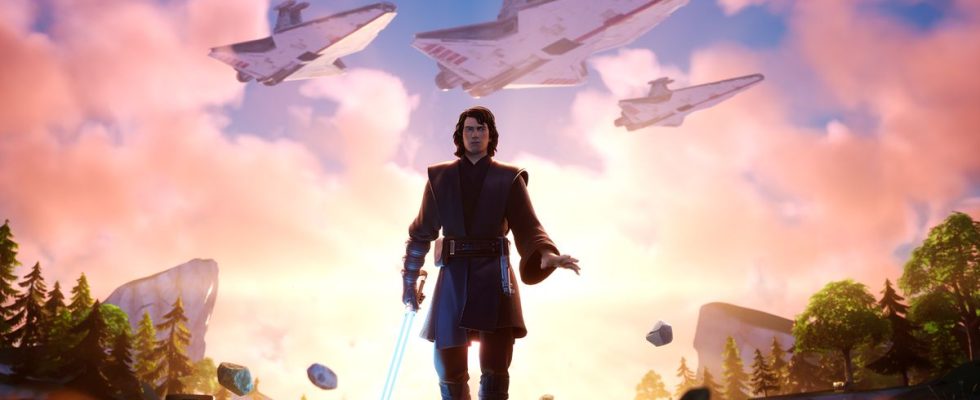 Fortnite va enfin laisser Dark Vador tuer Anakin Skywalker