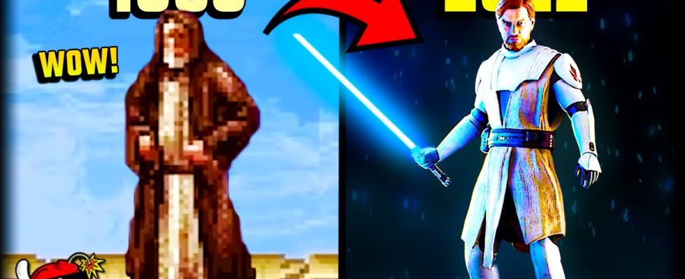 Histoire d'Obi-Wan Kenobi dans les jeux Star Wars (1983-2022)