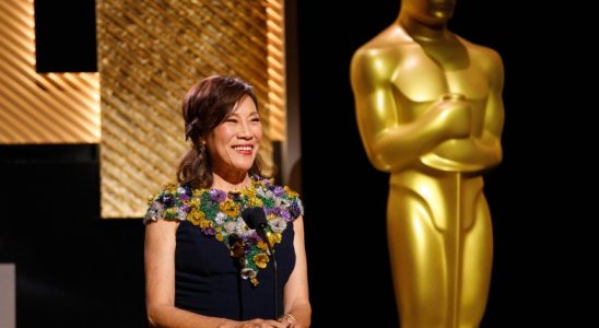 Academy President Janet Yang at the 2022 Scientific and Technical Awards at the Academy Museum of Motion Pictures on Friday, February 24, 2023.