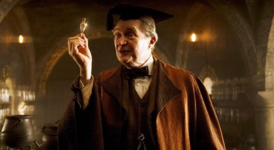 Jim Broadbent as Slughorn in Harry Potter