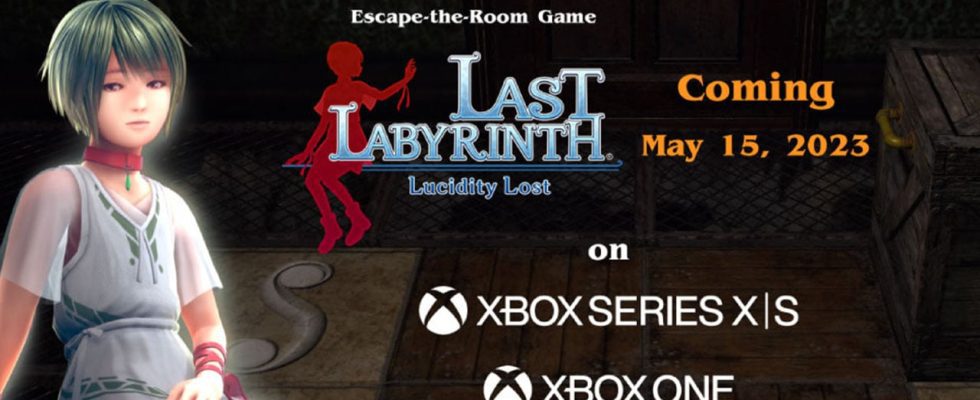 Last Labyrinth: Lucidity Lost pour Xbox Series, Xbox One lance le 15 mai