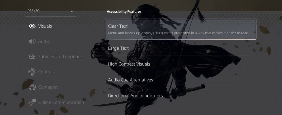 Le PlayStation Store pour PS5 ajoute des balises d'accessibilité