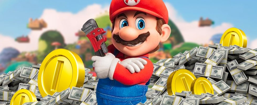 Le box-office du film Super Mario Bros. devrait rapporter 141 millions de dollars lors du week-end d'ouverture